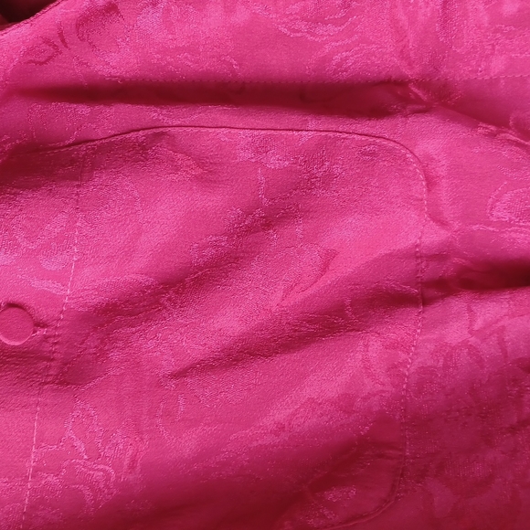 Peters and Ashley Pink Satin Floral Design 💗 size 14 - Picture 5 of 7